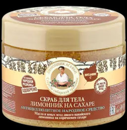 "РБА на СОКАХ" Скраб д/тела Лимонник на сахаре (300мл).12