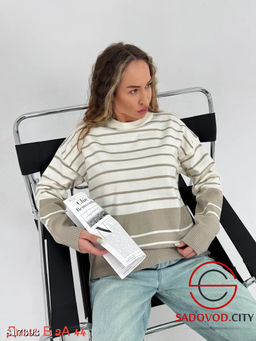 Кофта женская в полоску - Bruno фото 3