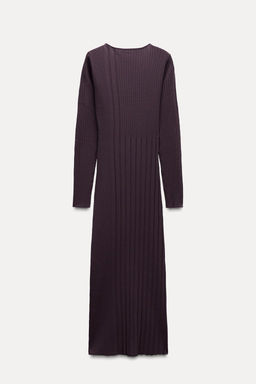 RIBBED KNIT DRESS - Zara фото 6