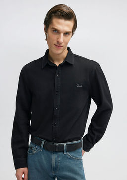 Roy Lux Black Antrasit Jean Gomlek