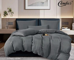 КПБ Candies Страйп сатин (узкая полоска) CANSSY007 Семейный