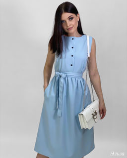 Платье Эльза (голубой) - Nadi bordo фото 2