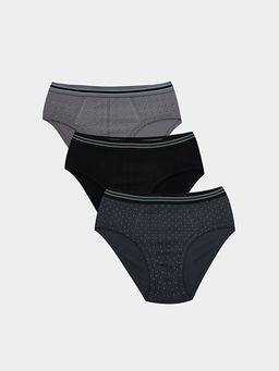 Standart Kal?p Pamuklu Esnek Erkek Slip K?lot 3l?