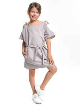 Платье летнее из хлопка UD 7937 св.серый - Mini maxi фото 9