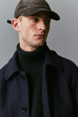 Abrigo sobretodo en mezcla de lana Regular Fit - H&m фото 4