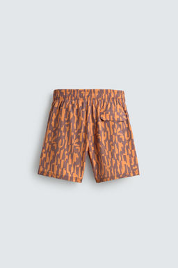 BA?O LARGO ESTAMPADO ABSTRACTO / Naranja - Zara фото 2