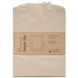 Простыня на резинке Чистый хлопок 160х200х25, поплин, 100% хлопок, пл. 118 гр./кв. м., ВБ 160х200х25 - Традиция фото 5