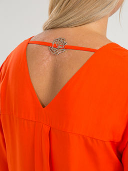 Туника 1347 оранжевый - Novita фото 7