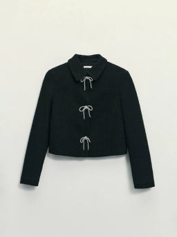 Жакет из хлопка с бантами / Zarina