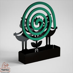 Подставка для спиралей от комаров 704-203 из металла - Фабрика интерьерной ковки фото 3