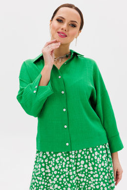 Костюм Anastasia 1198 зеленый/принт фото 7