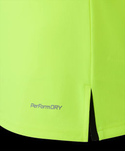 Футболка судейская с длинным рукавом JOGEL DIVISION PerFormDRY Referee LS Tee, желтый неон  фото 5