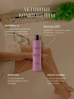 AMBREE Professional гель для душа Увлажняющий парфюмированный spa 250мл Pinky Sand