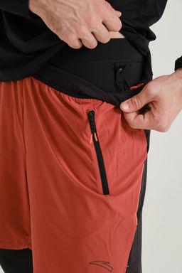 Тайтсы 2-в-1 Красный/Черный - Anta фото 6