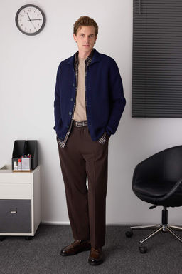 Lacivert Regular Polo Yaka Duz H?rka TMNAW26HI00001 - Trendyolmilla фото 2