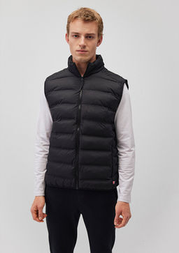 Siyah Sisme Yelek - Mavi фото 3