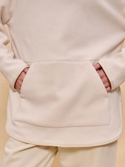 PELICAN, толстовка женская, Молочный  фото 4