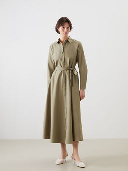 Poplin Kad?n G?mlek Elbise