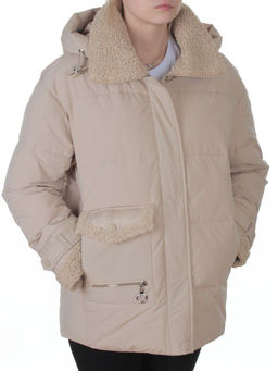 23210 BEIGE Куртка зимняя женская (150 гр. био-пух)