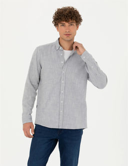 Mavi Regular Fit Uzun Kollu G_mlek - Pierre cardin фото 3