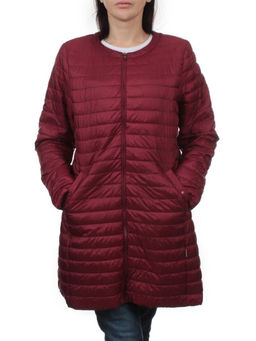 K-528 VINOUS Куртка демисезонная стеганая женская (70 гр. холлофайбер) - Fashion фото 3