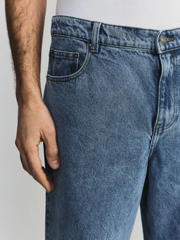 Укороченные джинсы широкие / Zarina  фото 7