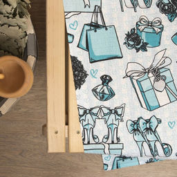 Простыня банная Этель Mint mood 150х180 см, вафля 200г/м2, 100% хл  фото 2