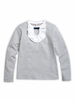 PELICAN, джемпер для девочек, Светло-серый