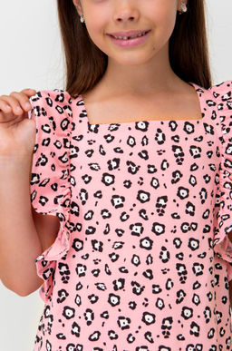 Летнее хлопковое платье для девочки Happy Fox фото 11