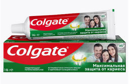 КОЛГЕЙТ з/паста 100мл Макс.защита от кариеса Двойная мята