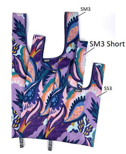 Мод.3,Майка Принт (SM3Short) Средняя с кармашком. ЯРКО 1 шт