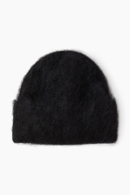 Gorro beanie mullido en mezcla de mohair - H&m фото 3