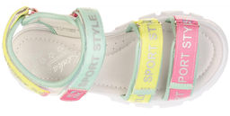 Сандалии Kenka LRJ_22-14_biruza-yellow  фото 4