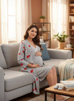 Халат+сорочка