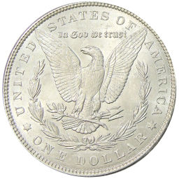 1 доллар 1887 года США Доллар Моргана