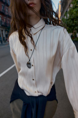 OVERSIZE STRIPED SHIRT