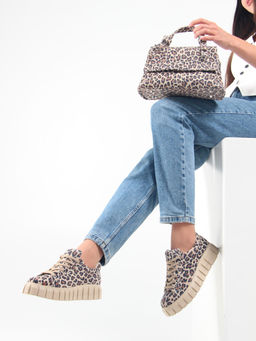 Кеды EDART 128.91505 be. бежевый леопард - Ed'art фото 17