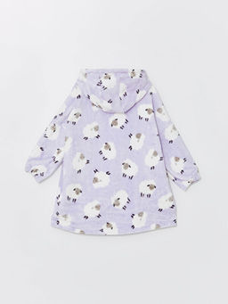 Kap??onlu Pel?? K?z ?ocuk Pijama ?st - Waikiki фото 3