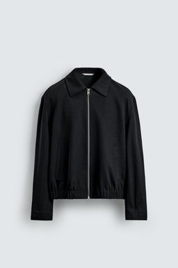 TEXTURED TWILL JACKET - Zara фото 7