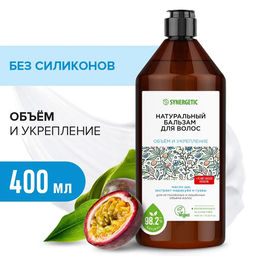 Бальзам для волос «Объём и укрепление волос», 400мл - Synergetic фото 3