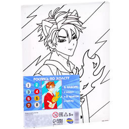 Картина по номерам Огонь в душе, 21 15 см - Школа талантов фото 2