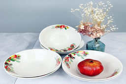 Салатник 20 см/980 мл JEWEL Рябина (фарфор)