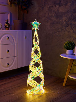 Фигура световая FROSTY «Елка», 100×25×25, 600 LED, 220V, свечение тёплое белое