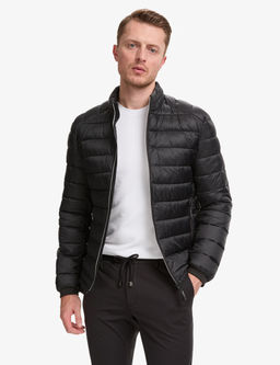 Siyah Cropped Slim Mont