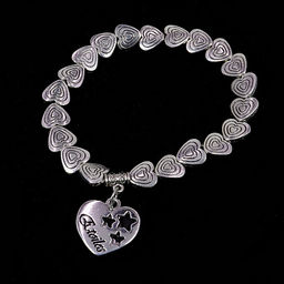 Браслет Сердечки поможет пробудить даже самые остывшие чувства и обрести счастье металл