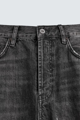 JEANS BARREL FIT COSTURAS GIRADAS / Carb?n - Zara фото 11