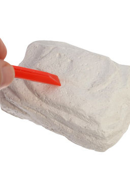 Раскопки «Новогодняя лошадка», набор: гипсовый слепок, долото, кисточка