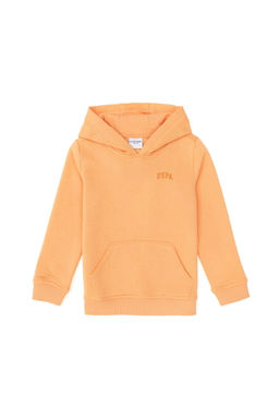 Оранжевый базовый свитшот для мальчика Неожиданная скидка в корзине