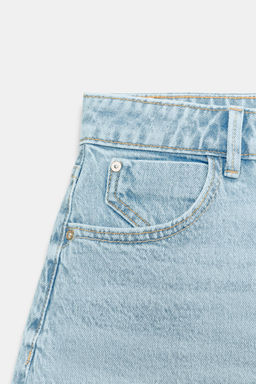 SHORTS Z1975 MOM FIT / Azul claro - Zara фото 8