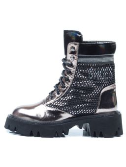 01-C1101-2 GOLD Ботинки женские (натуральная кожа, байка) - Фабричный китай фото 13